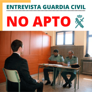 No Apto Entrevista Personal Guardia Civil