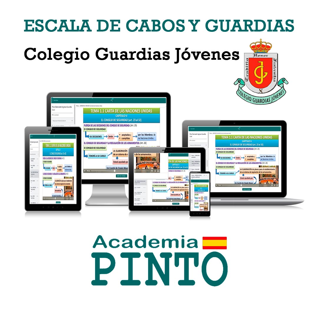 curso online ingreso colegio guardias jovenes "duque de ahumada" (Valdemoro, Madrid)