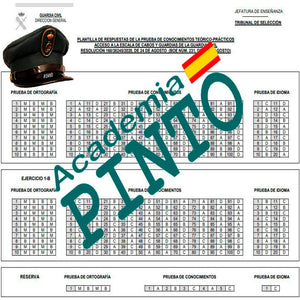 Test Online Ingreso Colegio Guardias Jóvenes Guardia Civil